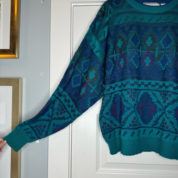 Amazing Vtg Explosive Saturdays Styling Sweater - Picture 3 of 7